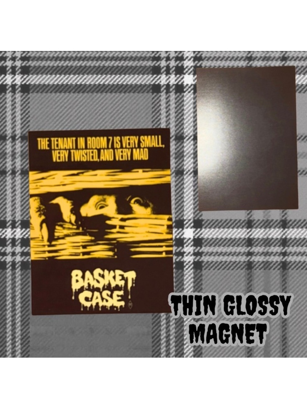 Basket Case Movie Poster Glossy Magnet
